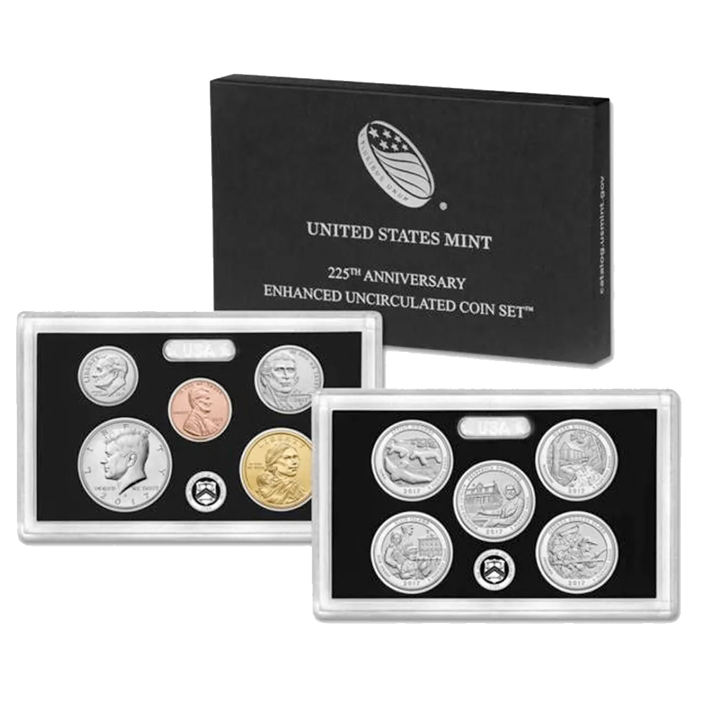 2017-S U.S. 225th Anniversary Enhanced Uncirculated Coin Sets