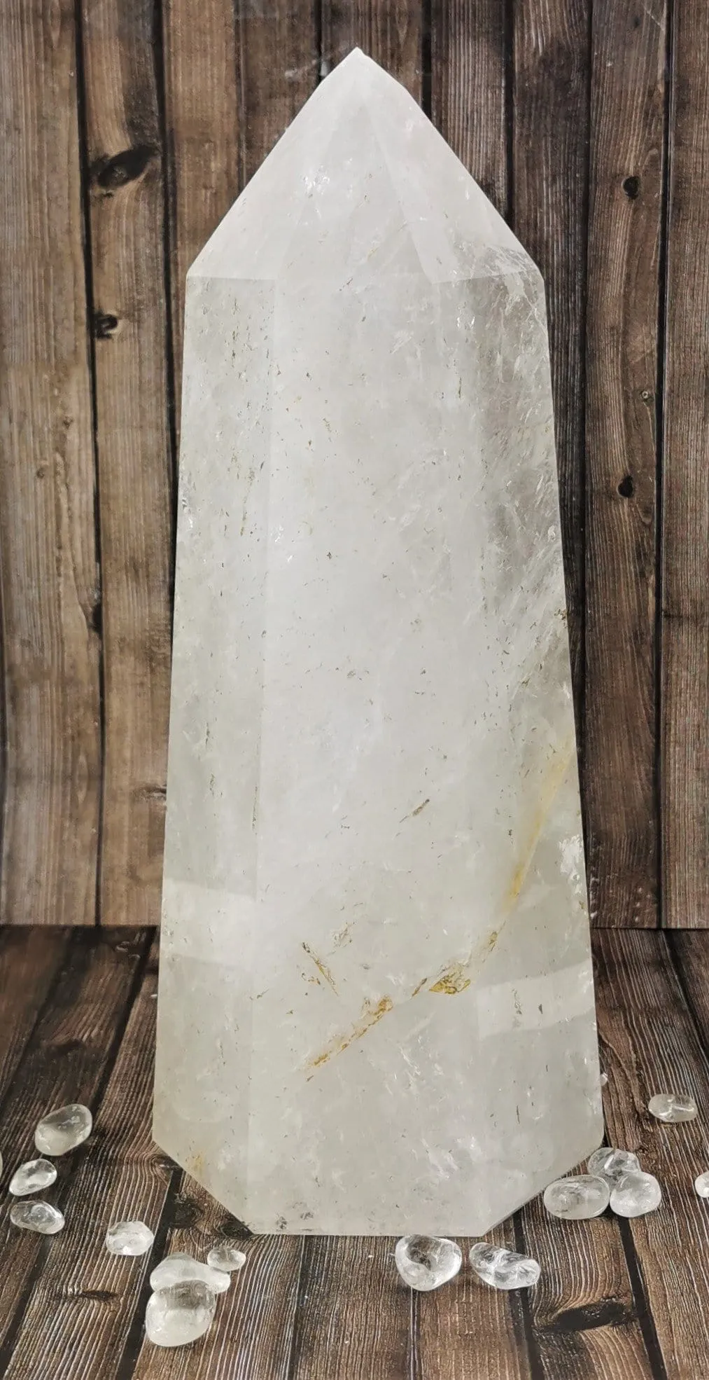 26cm Clear Quartz Tower