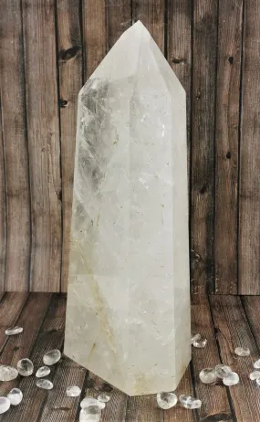 26cm Clear Quartz Tower