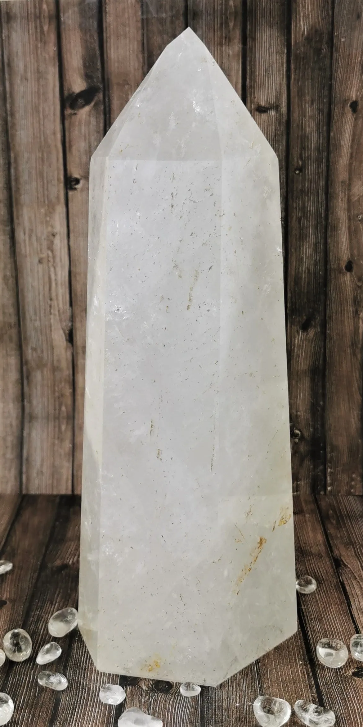 26cm Clear Quartz Tower