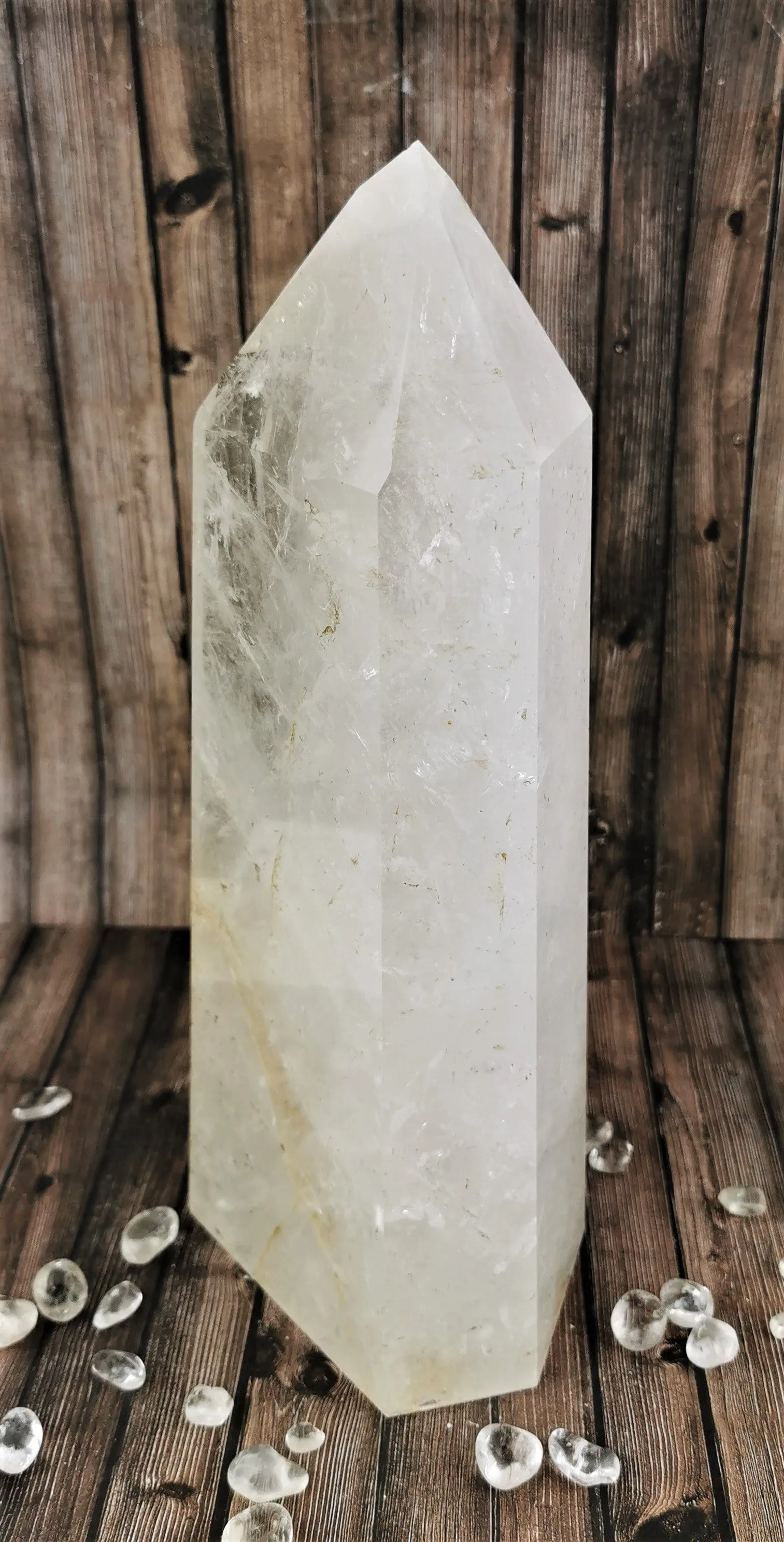 26cm Clear Quartz Tower