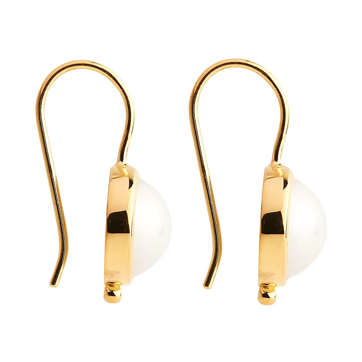 A Najo Garland Pearl Gold Earrings