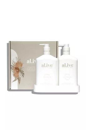 Al.ive Body - Wash & Lotion Duo - Mango & Lychee