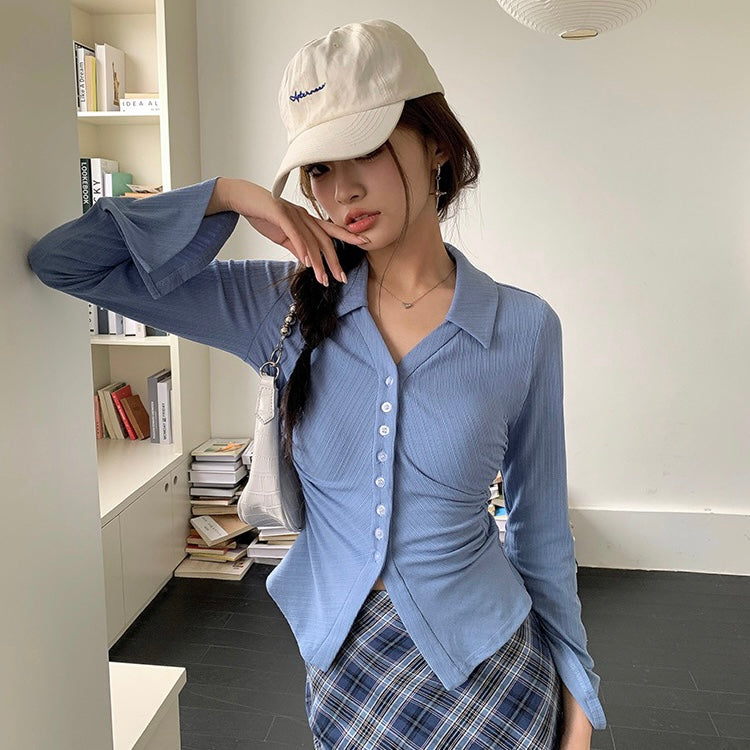 Annie Blue Plaid Set