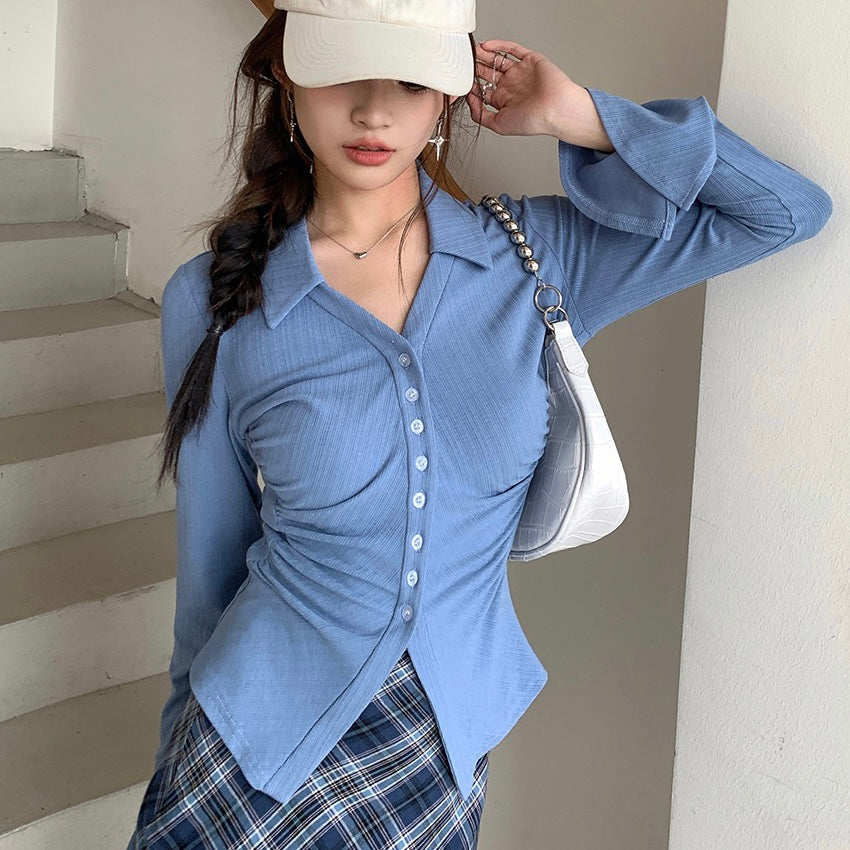 Annie Blue Plaid Set