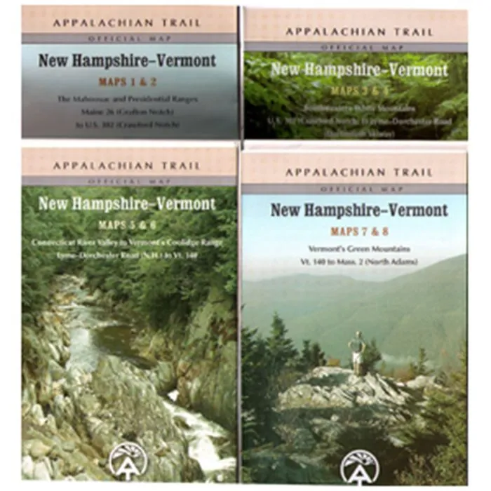 Appalachian Trail Conservancy Map Sets - NH & VT