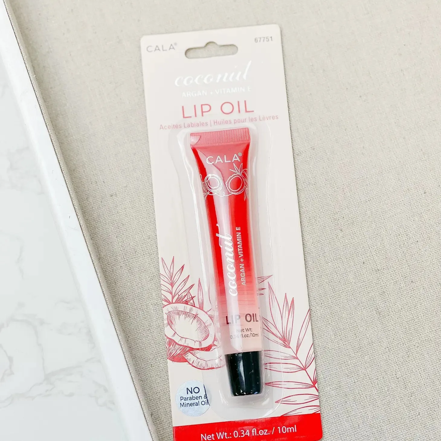 Argan + Vitamin E Lip Oil