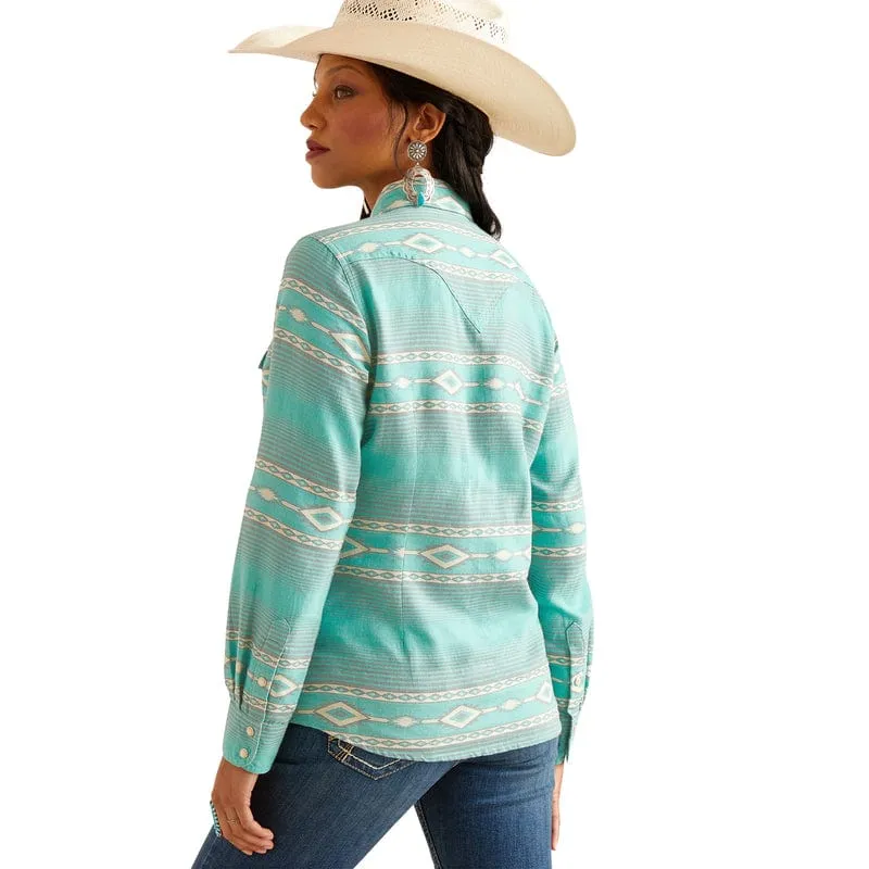 Ariat Women's Jadeite Long Sleeve Western Snap Shirt 10048700