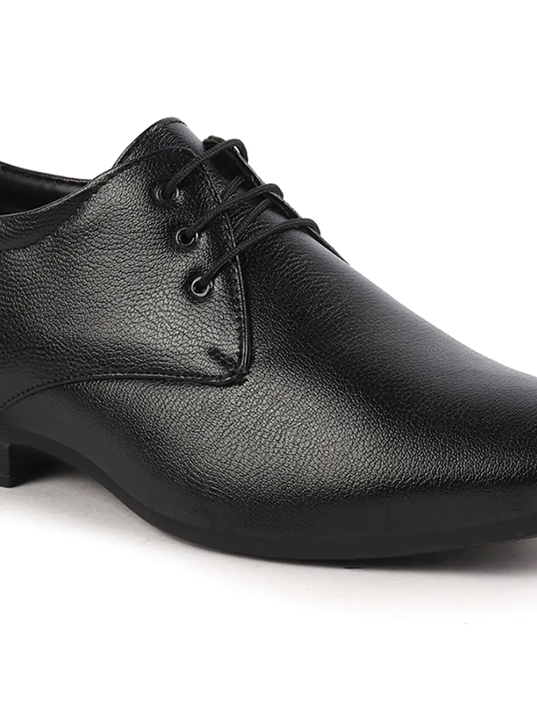 Basics Men Black Formal Office Lace Up Shoes