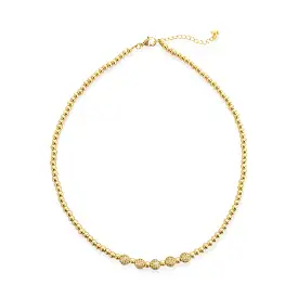 Beaded Chain necklace ANK482GD