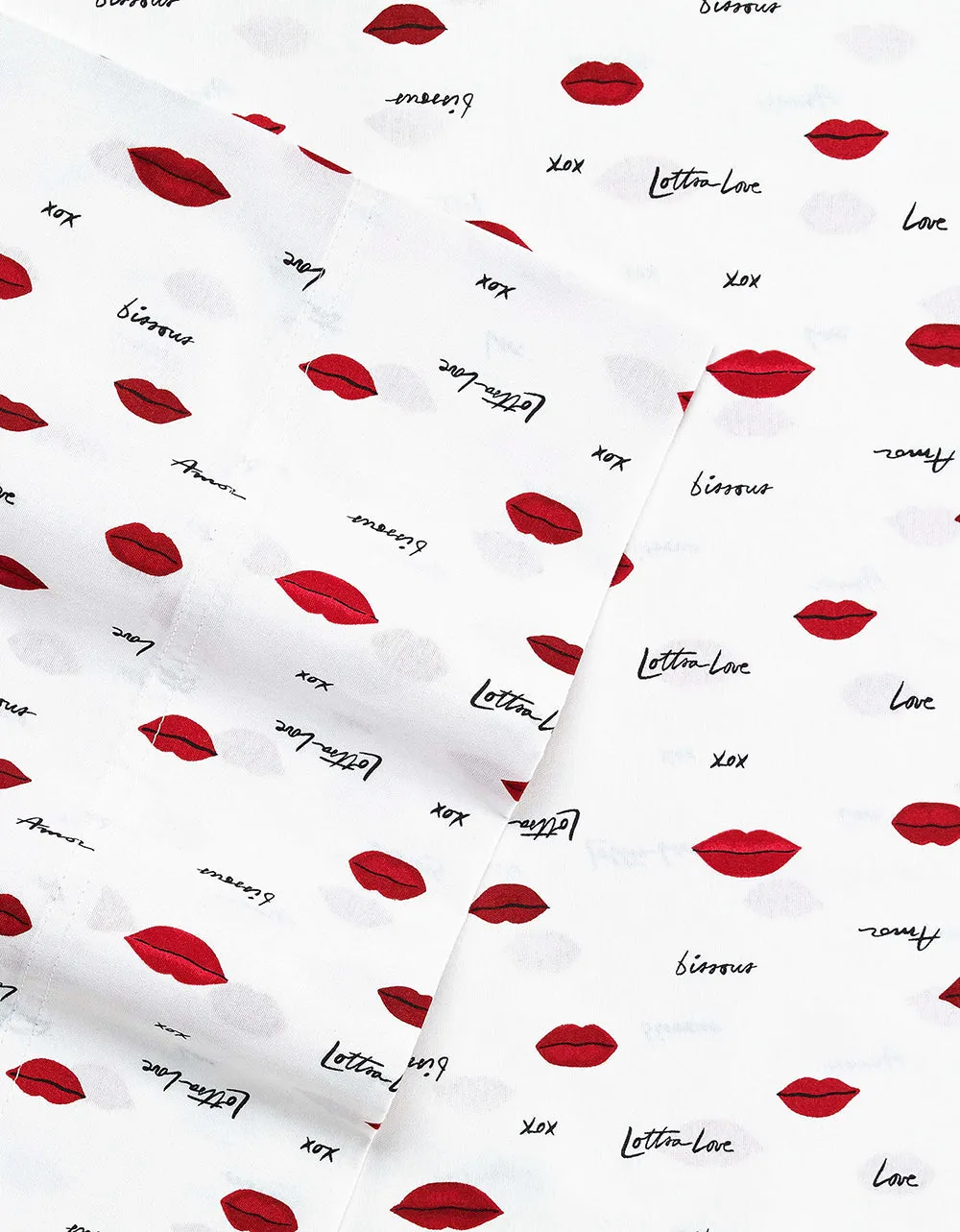 BETSEYS LOVE LIPS RED FULL SHEET SET MULTI