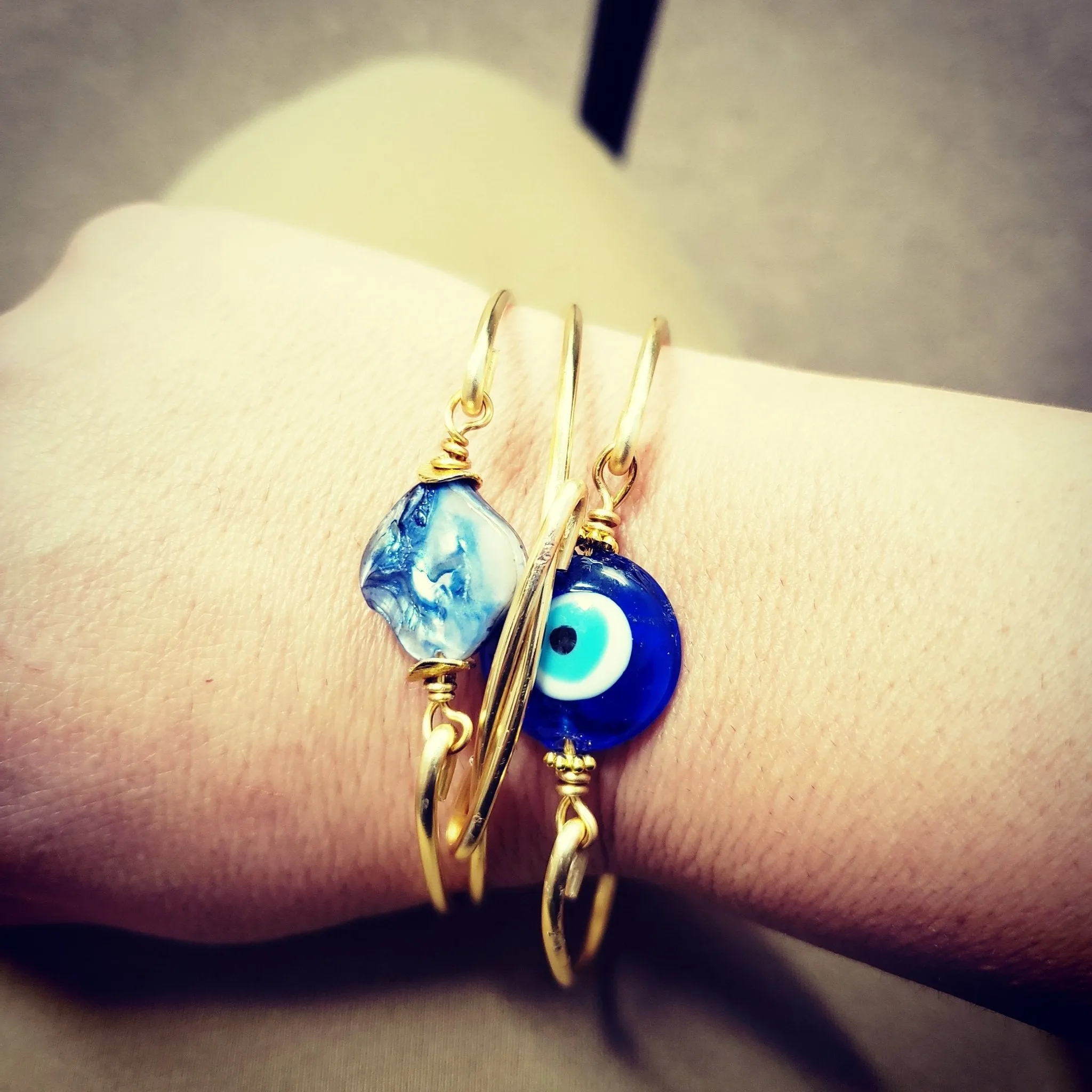 Blue Eye Bangle