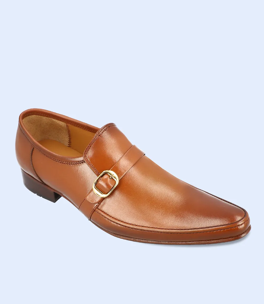 BM3961-TAN-Men Formal Slip-on's