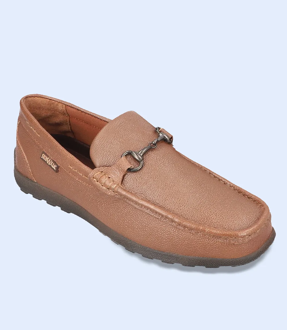 BM4309-TAN-Men Driving Moccasins