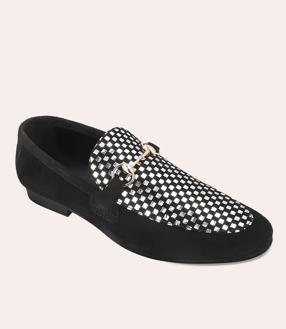 BM4396-BLACK-Men Formal Slip-on's