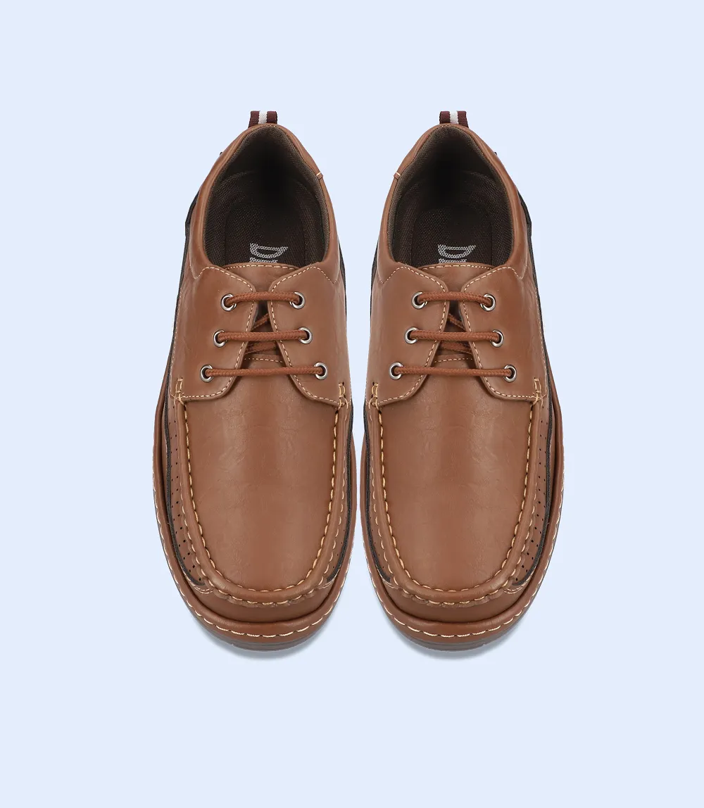 BM4424-BROWN-Men Outdoor Shoes