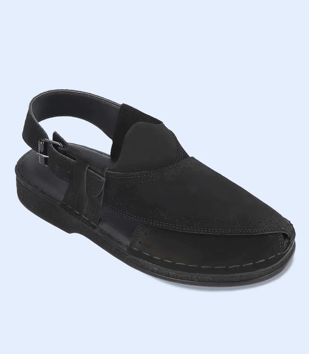 BM4549-BLACK-Men Peshawari's