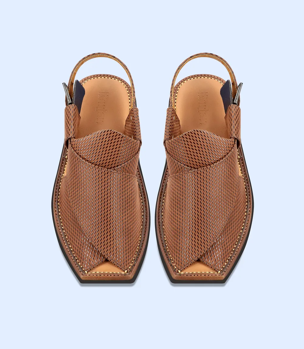 BM4558-BROWN-Men Peshawari's