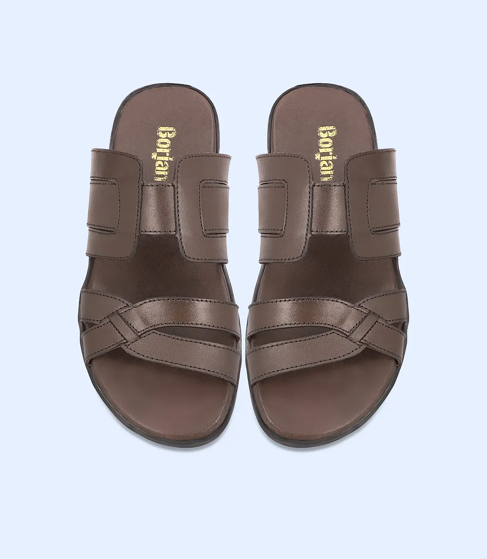 BM4775-CHOCO-Men Slipper