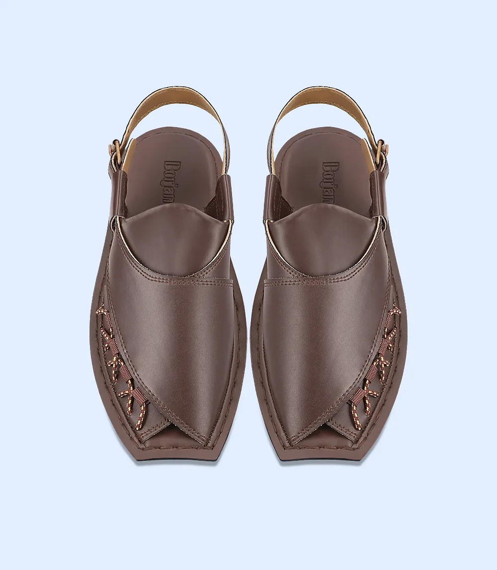 BM4943-BROWN-Men Peshawari's