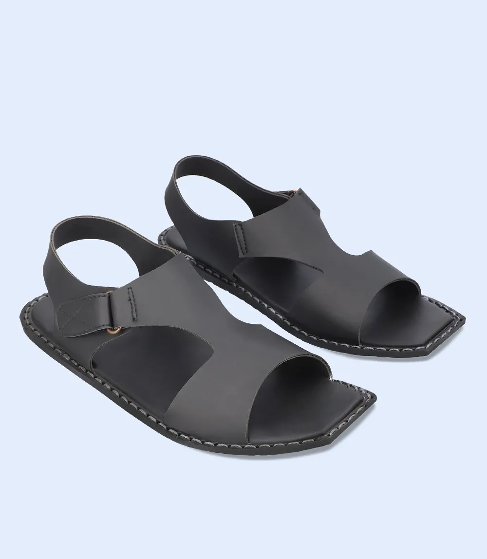 BM4972-BLACK-Men Peshawari's