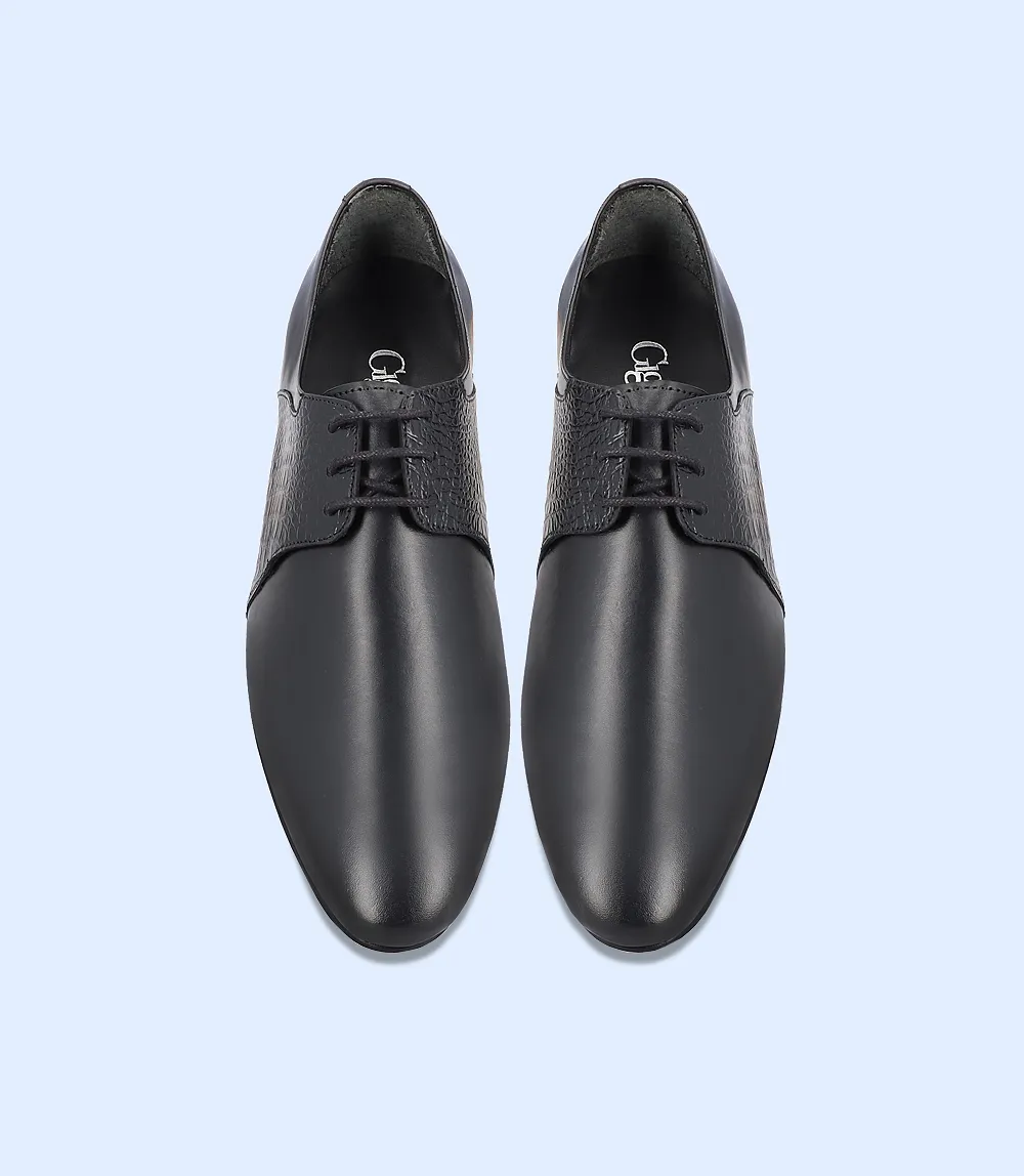 BM5176-BLACK-Men Formal Lace Up's