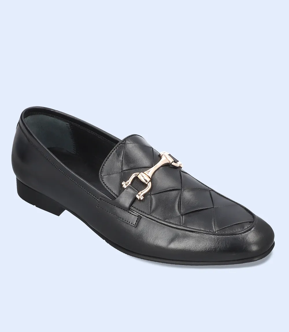 BM5186-BLACK-Men Formal Slip-on's