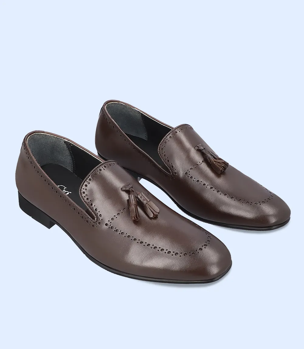 BM5187-ESPRESSO-Men Formal Slip-on's