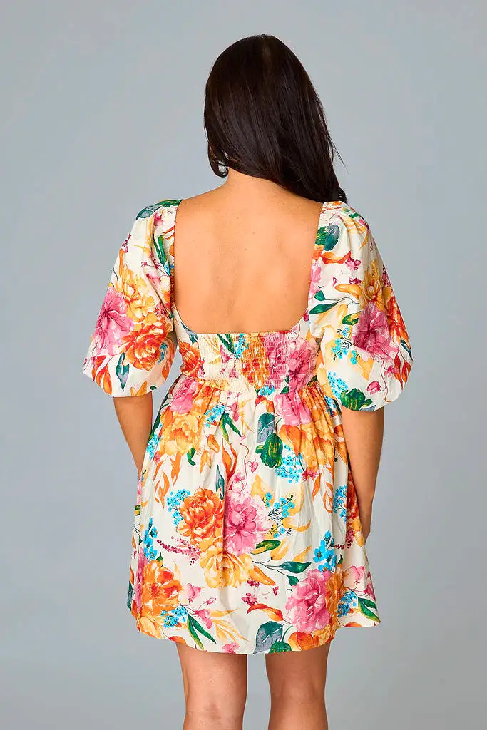 BuddyLove | RIZZY CUTOUT SHORT DRESS - GLADIOLA