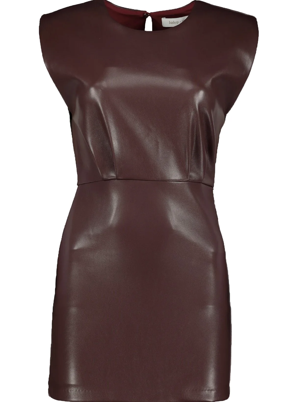 B&Y Hayden Vegan Leather Dress