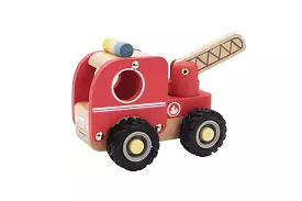 Calm & Breezy Tractor with Rubber Wheels Red