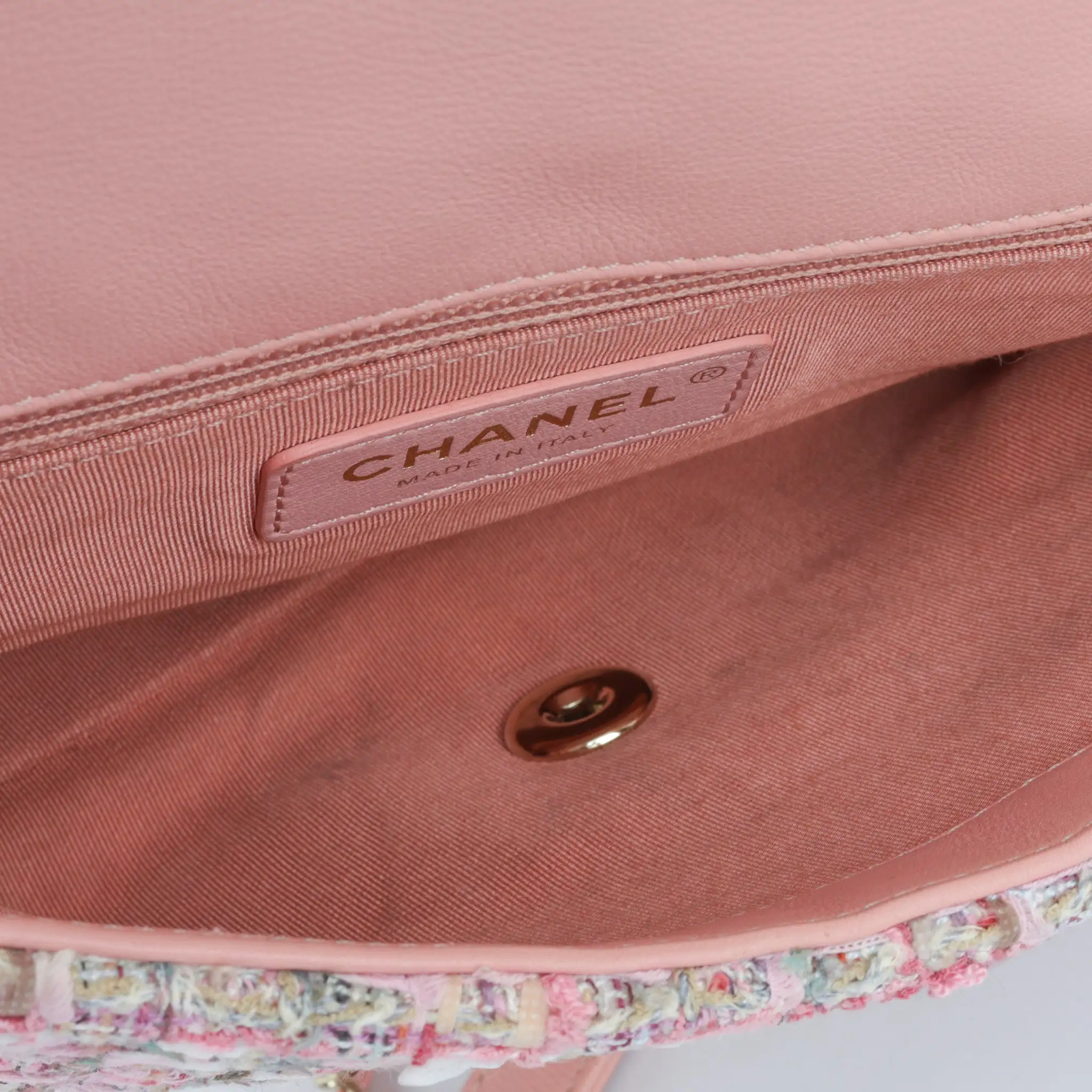 Chanel Large Pearl Handle Flap