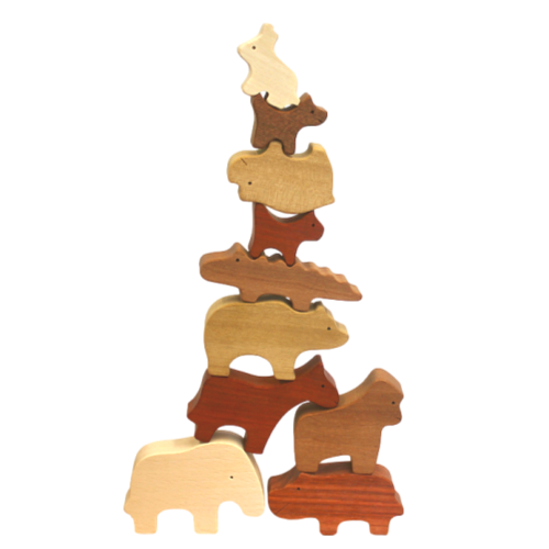 Discoveroo Animal Stacking Game