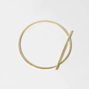 Embrace Bangle - Brass