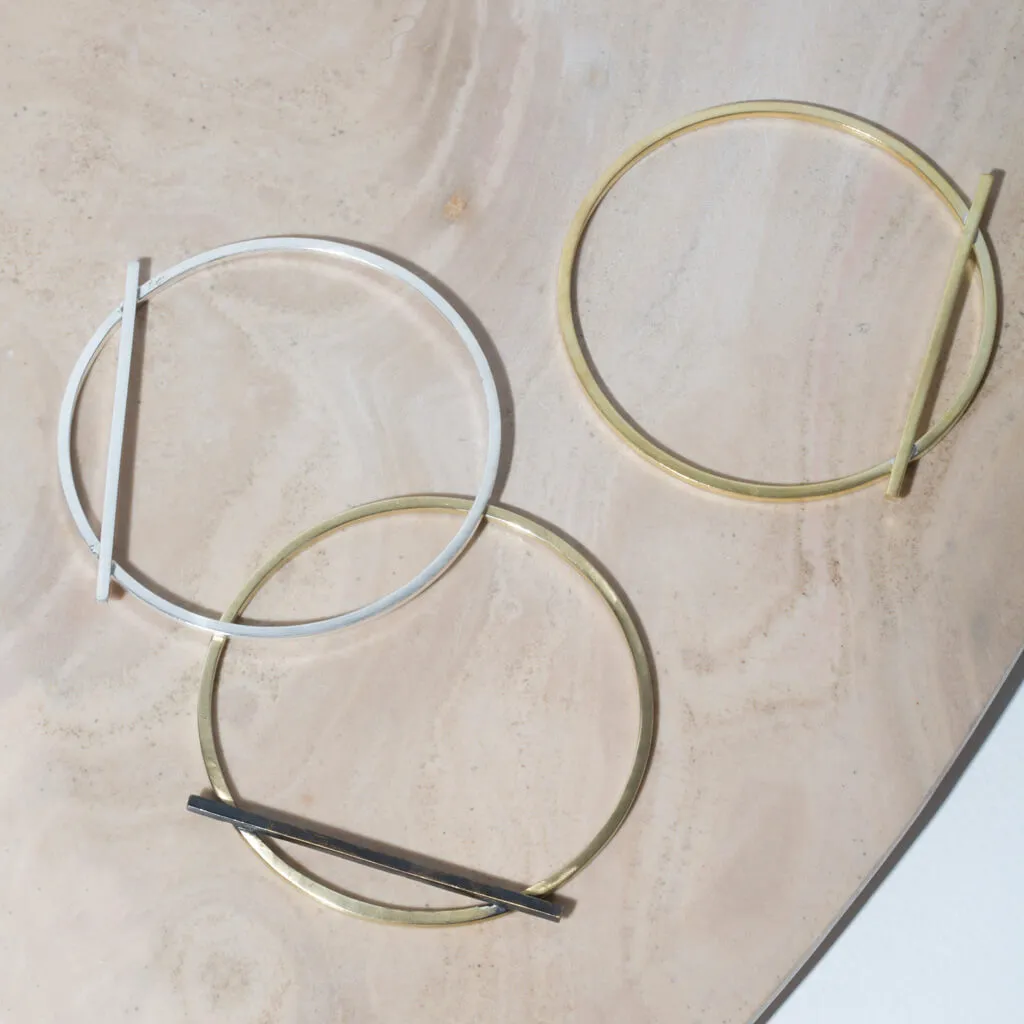 Embrace Bangle - Brass