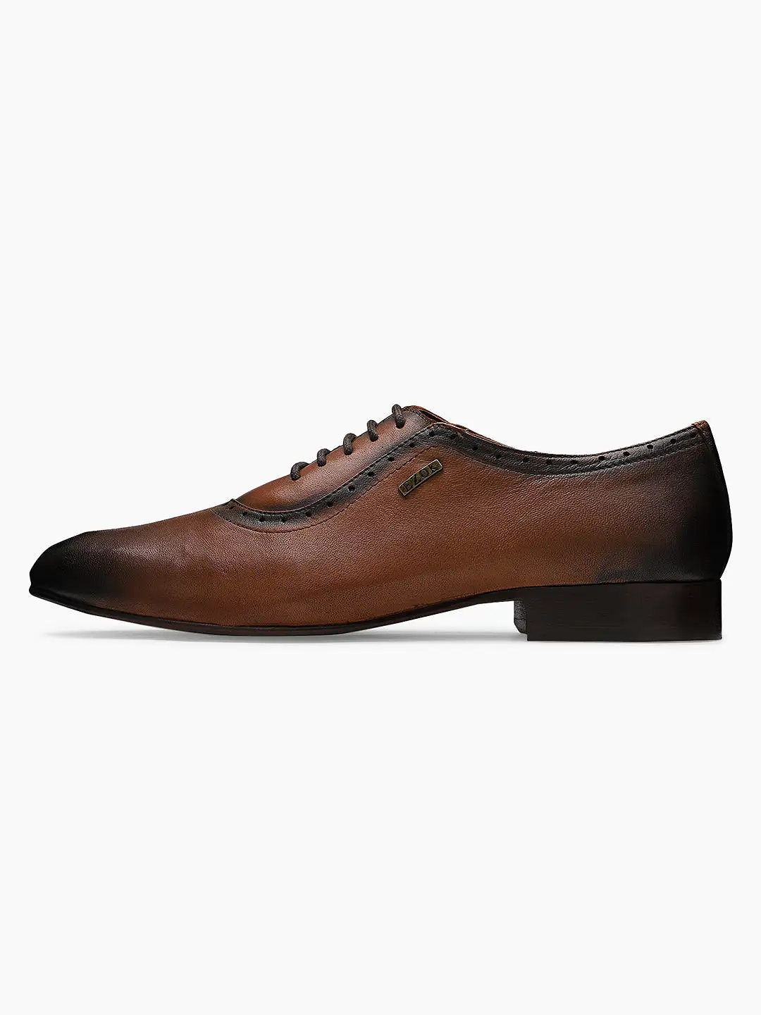 Ezok Men Black Formal Shoes