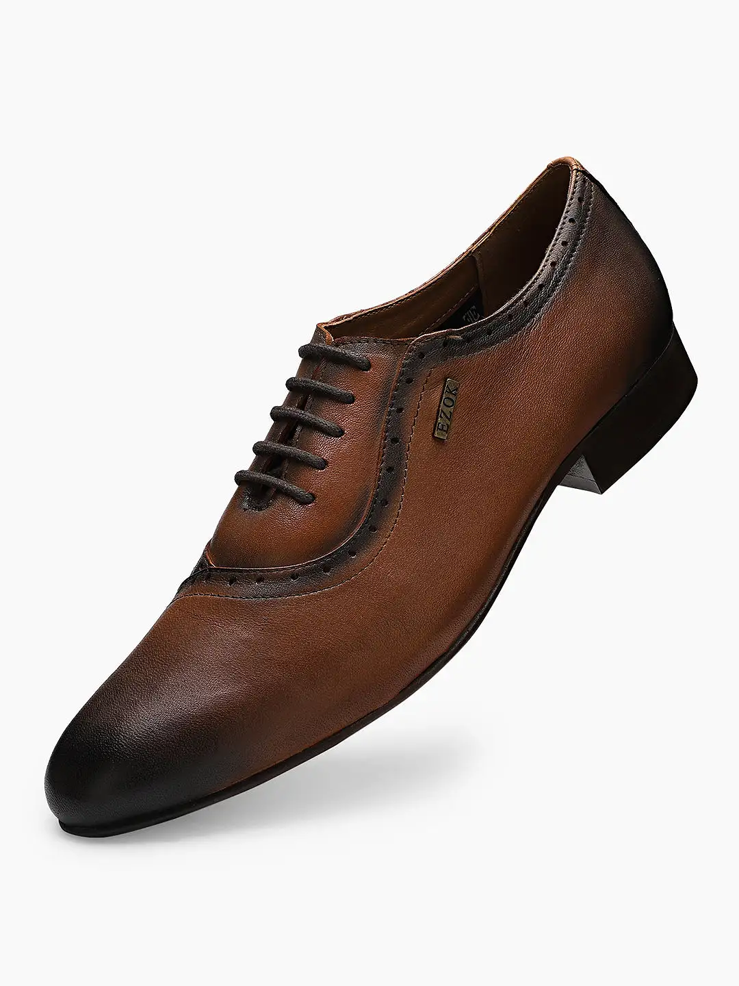 Ezok Men Black Formal Shoes