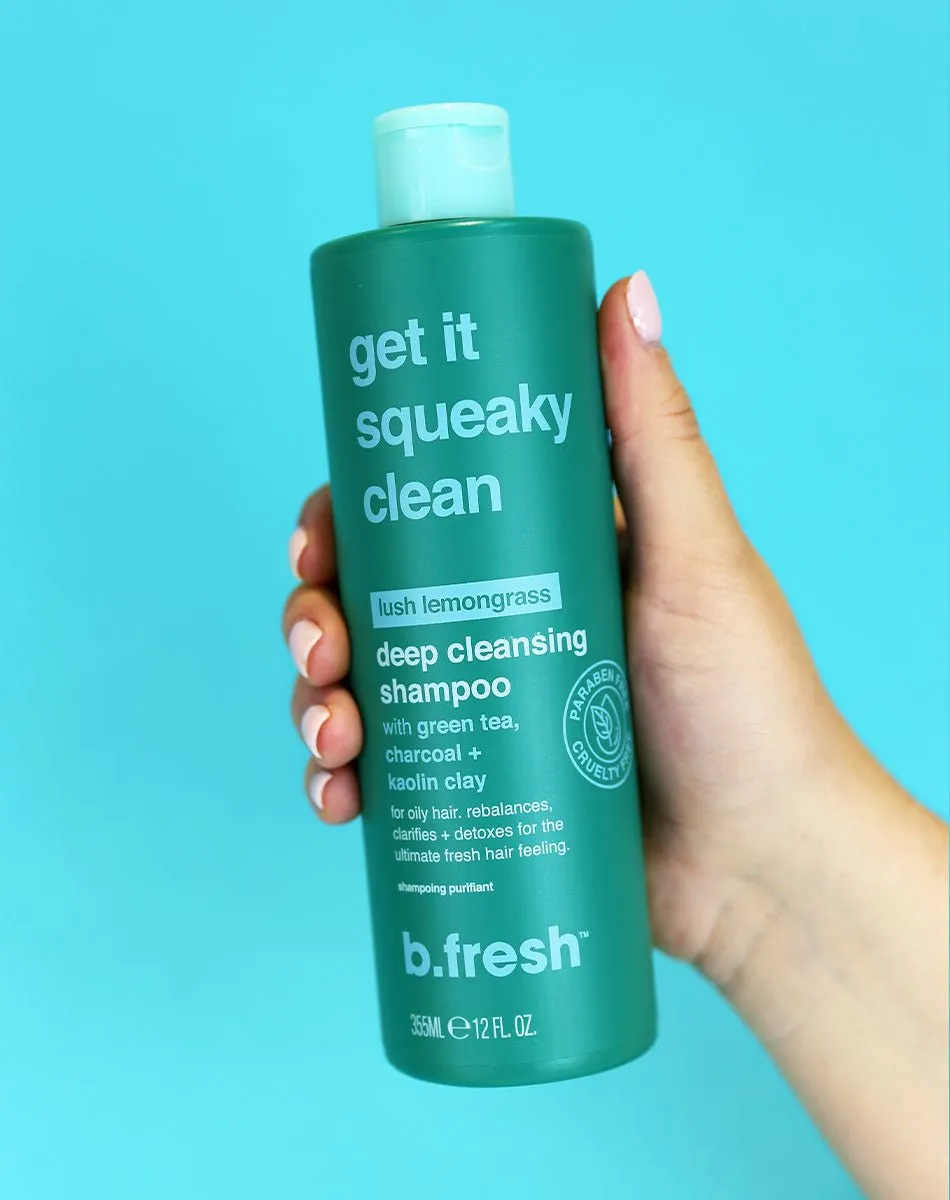 get it squeaky clean shampoo