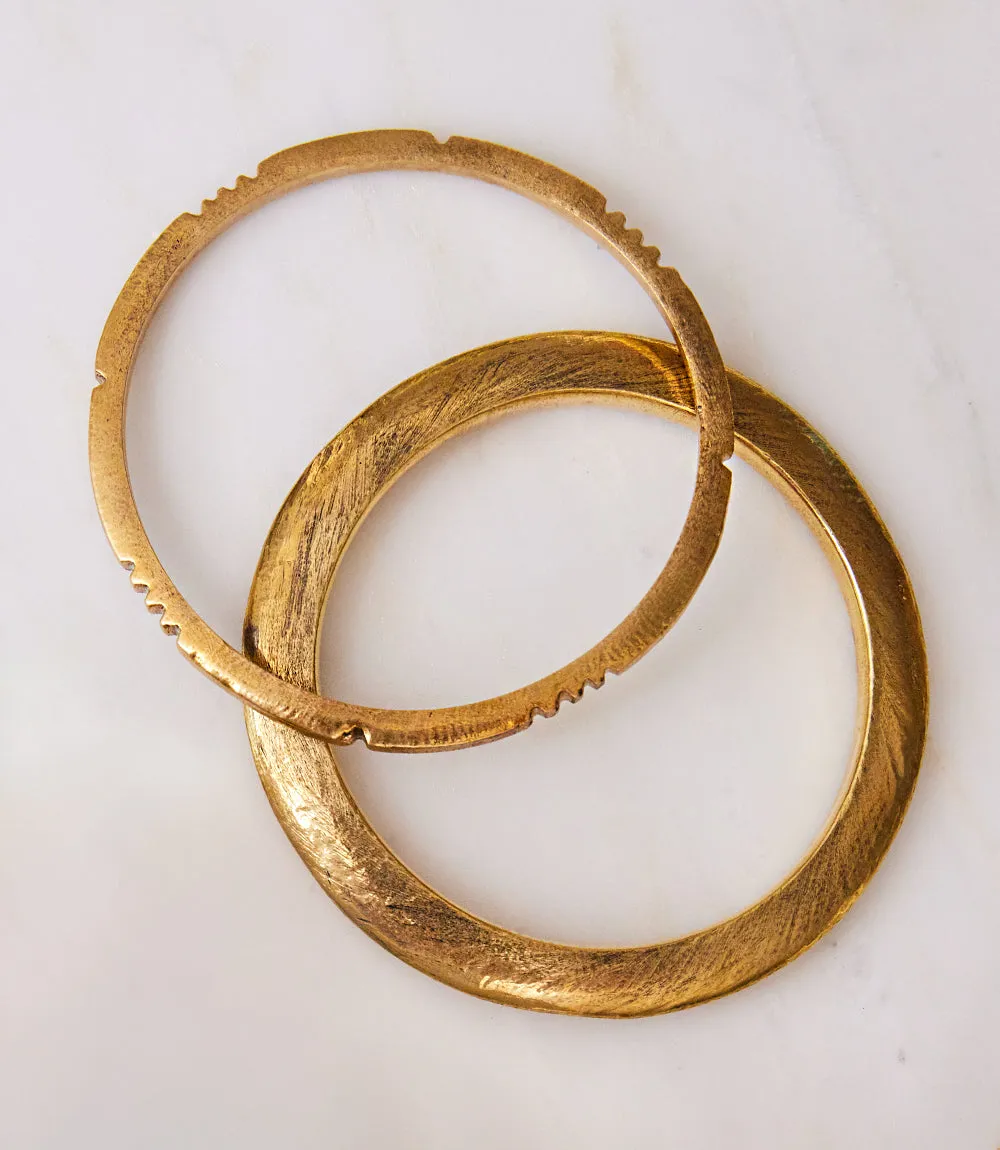 Gold Bangle Bracelet