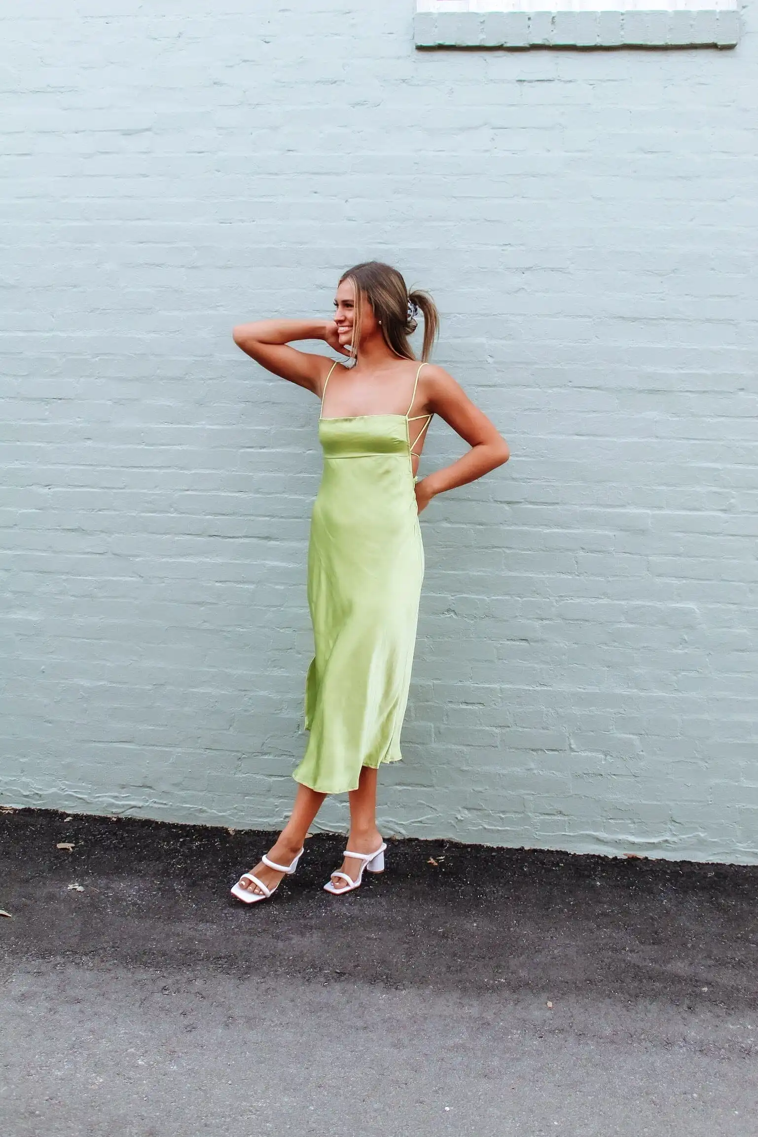 Hint of Lime Dress