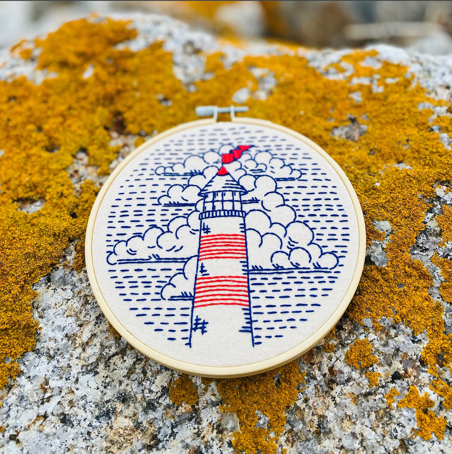 Hook Line & Tinker Embroidery Sets - Lighthouse