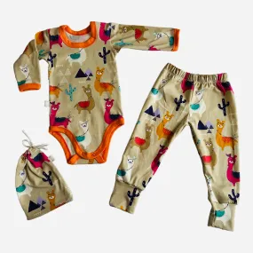 Jersey Baby Sets-Llama