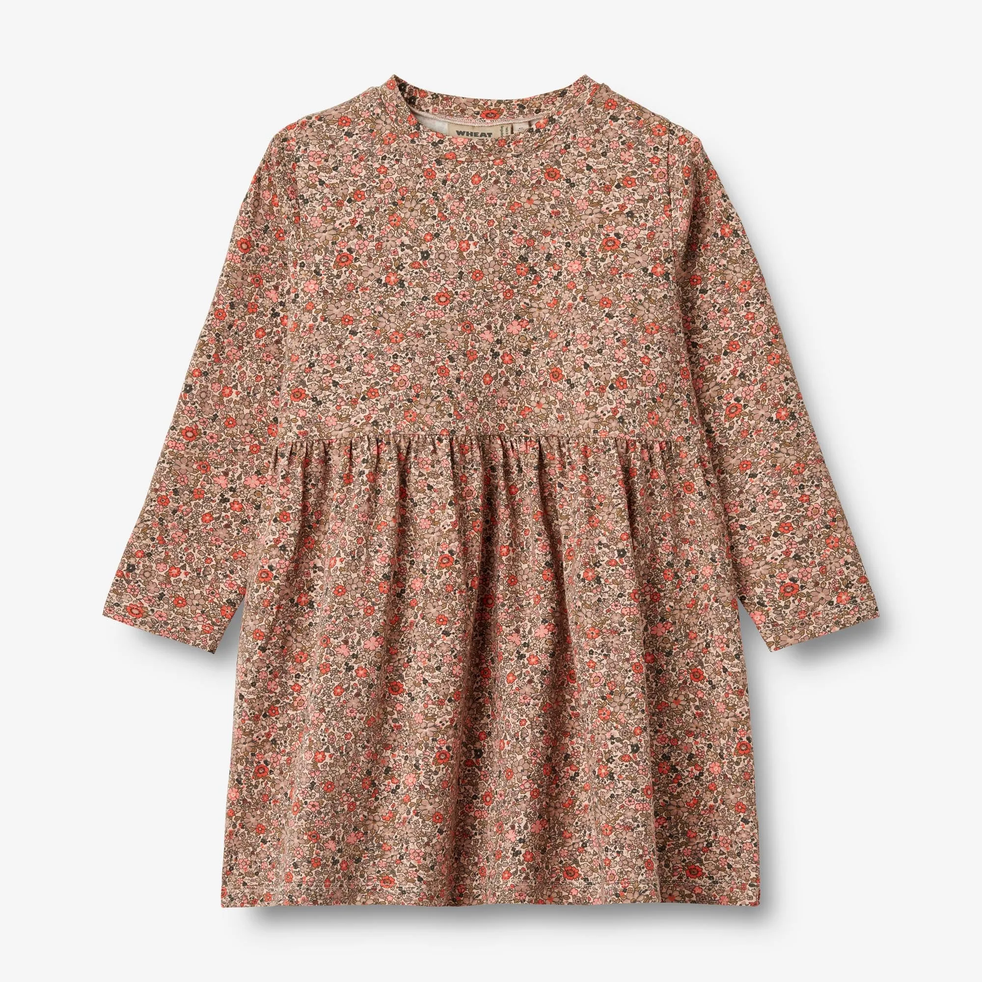 Jersey Dress L/S Sessa - rose flower meadow