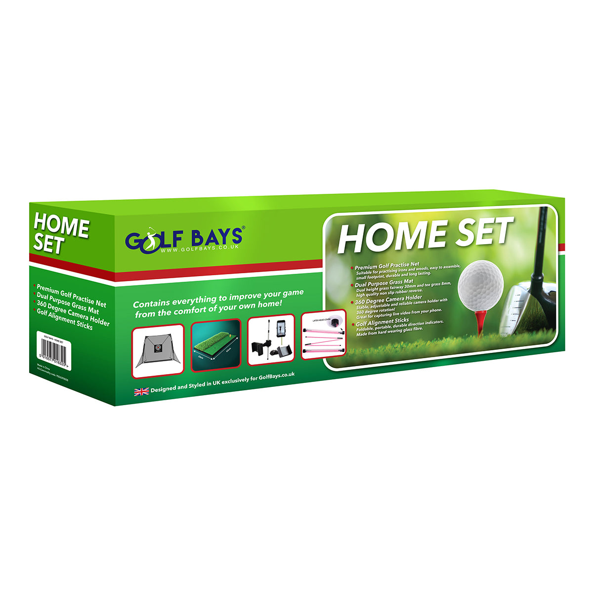 Long Game - Home Practice Set - Golf Net