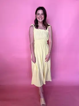 Lydia Dress - Yellow