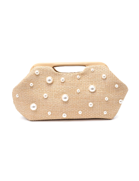 Mallory Clutch, Natural