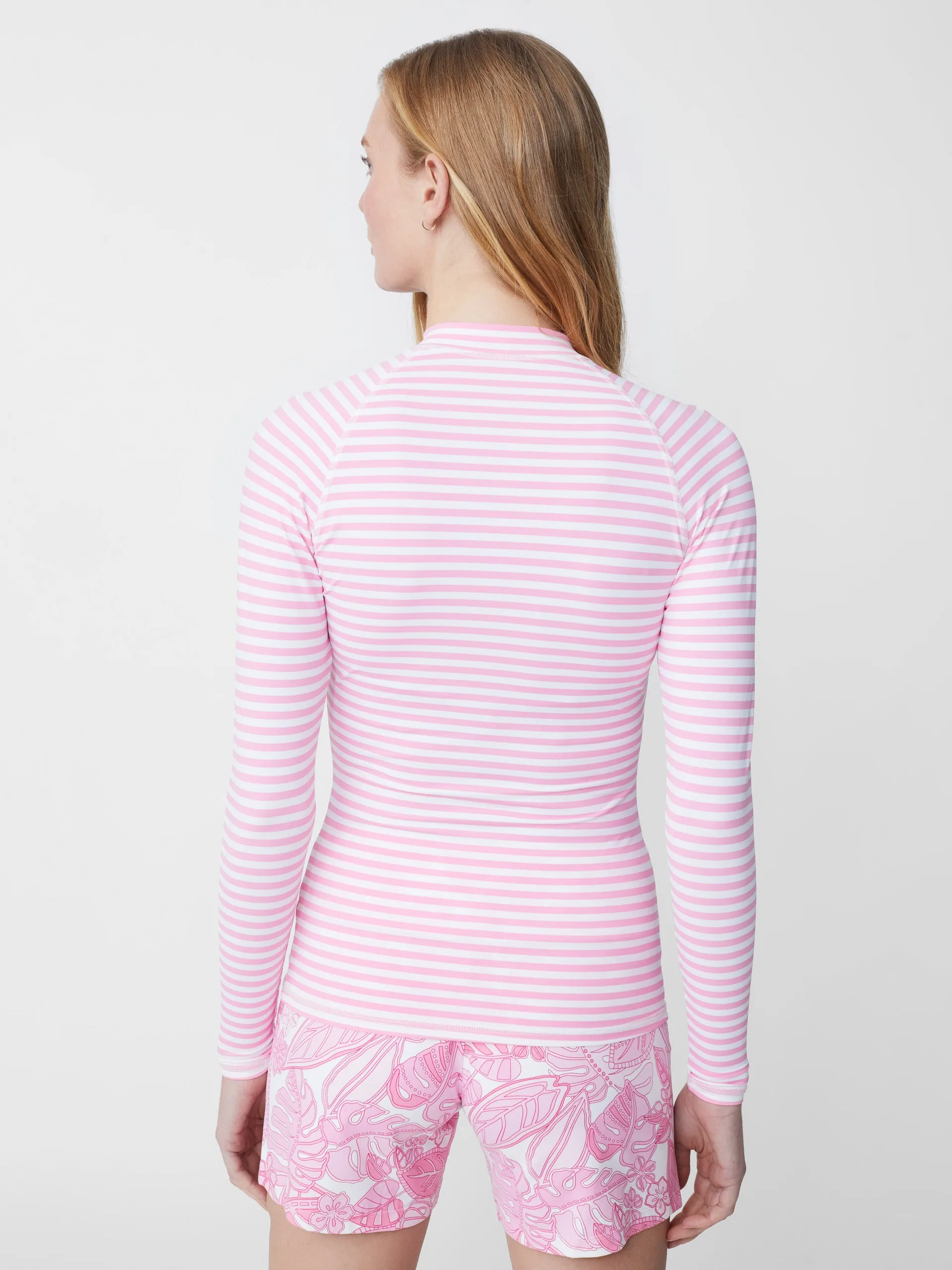 Mckenzie Rash Guard in Mini Bangle Stripe