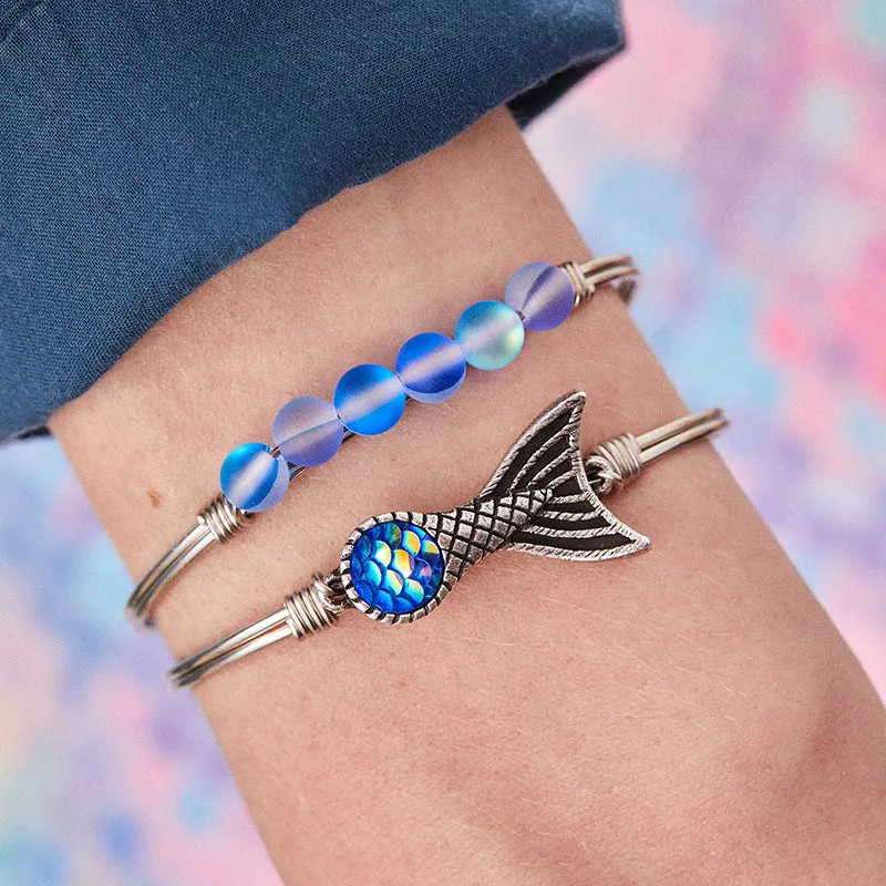 Mermaid Tail Bangle Bracelet