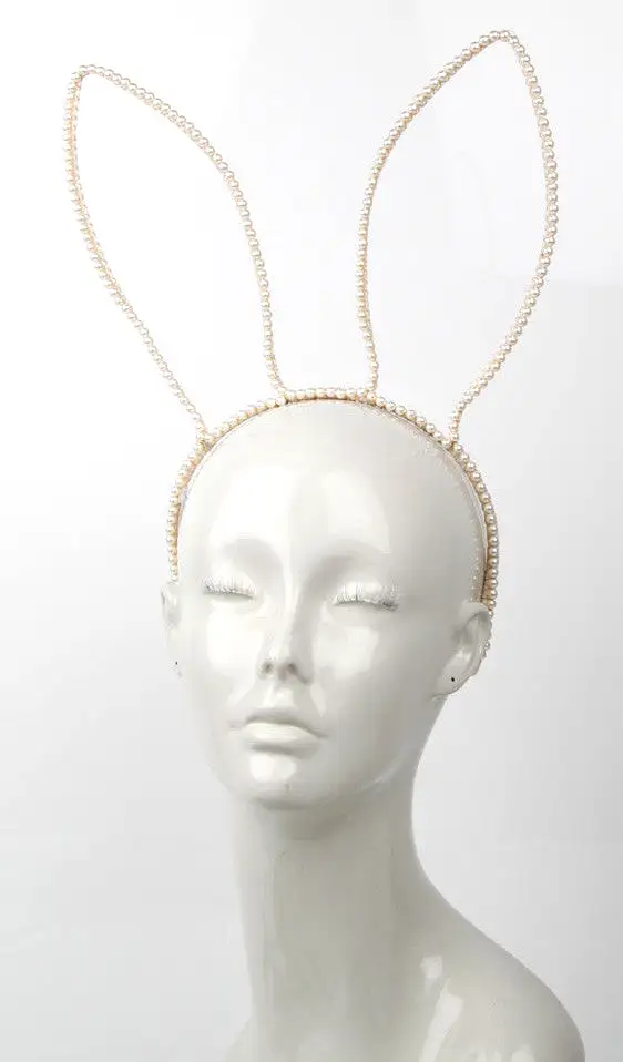 Pearl Bunny Ears Headband