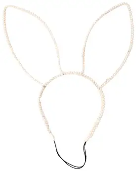 Pearl Bunny Ears Headband